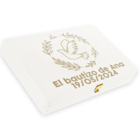 Cofre blanco personalizado