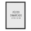 Póster enmarcado