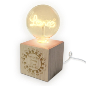 Lámpara personalizada Círculos de manitas